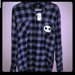 Disney's Nightmare Before Christmas Jack Flannel